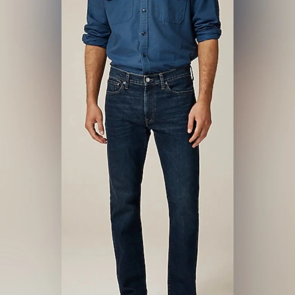 J Crew Kaihara Japanese Denim Men Jeans Style 484  W33 L 32 EUC - Picture 8 of 14
